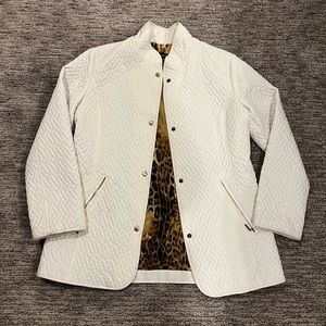 Dana Buckman Quilted Jacket - White